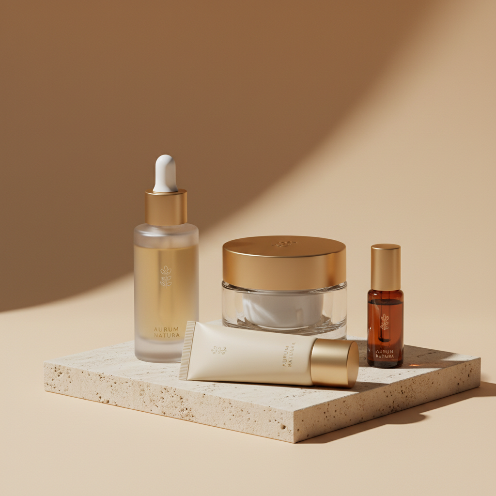Premium skin care still life